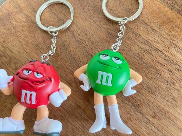 m&m's mチョコ m&m エムアンドエムズ 海外 アメキャラ フィギュア キーホルダー チョコ チョコレート エムチョコ