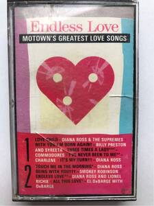 即決 カセットテープ Motown's Greatest Love Songs 「Endless Love」 ダイアナロス&ライオネルリッチ他
