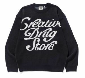 Mサイズ creative drug store verdy knit sweater ニットセーター