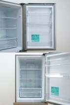 東ハ:【ハイアール】2ドア 冷凍冷蔵庫 218L JR-NF218B 2021年 耐熱性能天板 強化ガラストレイ 3段ケース収納フリーザー 大容量 ★送料無料_画像4