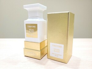 H 【残8‐9割】日本語表記 TOMFORD SOLEIL BLANC EDP トムフォード ソレイユ ブラン オード パルファム 50ml 元箱付 ブランド香水 現状品