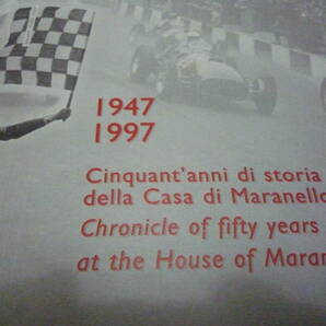 フエラーリ、FIの本１９４７－１９９７まで、５０周年記念本、中古品、長期在庫品 超貴重品です、の画像3
