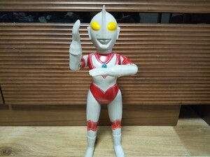 超希少 Vintage 70's BULLLMARK ブルマァク 帰ってきたウルトラマン 関節可動 約33.5cm 当時物 昭和 ビンテージ ソフビ 特撮 マルサン