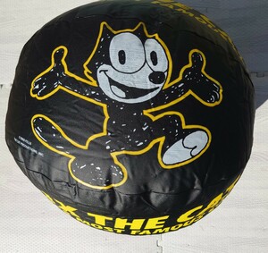 フェリックス ザ キャット ビーチボール Felix the cat 黒 ブラック 60cm 1988 昭和レトロ コレクション