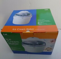 【未使用】KAI 貝印 アイスクリームメーカー ICE CREAM MAKER 手作り 調理器具 箱付 アイスクリームマシン_画像1