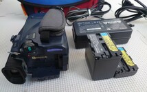 【通電確認済み】SONY ビデオカメラ DCR-TRV18 ケース バッテリー ソニー ハンディカム_画像4
