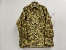 ウェアハウスWAREHOUSE Lot2193 1940’S USMC PARACHUTIST UTILITY COATパラシュートコートダックハンターカモ★サイズ36★A23663_画像1