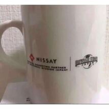 SNOOPYスヌーピー マグカップ コップ NISSAY ニッセイ 限定 非売品 ノベルティ ユニバーサルスタジオジャパン USJ 陶器 未使用品_画像2