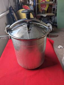 SEB business use pressure cooker 18L aluminium France seb present condition goods 