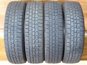 DUNLOP WINTER MAXX WM01(ダンロップ ウィンター マックス) 165/70R14 81Q 2019年製 スタッドレスタイヤのみ４本