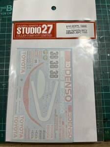 STUDIO27 デカール TOYOTA 89CV DENSO JSPC 1989 (T社 1/24 ミノルタトヨタ88C-Vほか 対応)