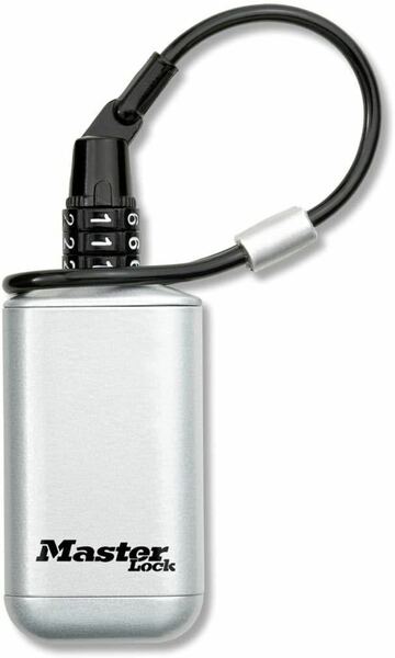 Master Lock 5408D Mini Safe Silver by Master Lock 並行輸入品
