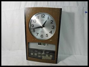 SEIKO セイコー 壁掛け時計 ソノーラ トランジスタ 電池式振り子時計　昭和レトロ　未チェック ジャンク