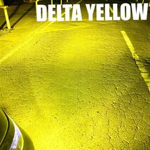 LED HB4 H8 H11 H16 28500lm DELTA yellow イエロー　ワンオフ　オーダーメイド　爆光_画像3