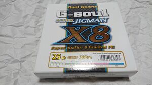 よつあみ G-soul スーパージグマン X8 300m 1.2号 25lb 8本編み 新品 #1.2 YGK SUPER JIGMAN ジギング