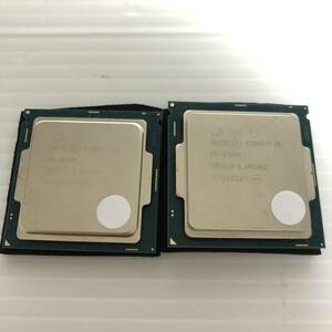 2つまとめ売り　送料無料　BIOS起動確認済 Intel Core i5 6500　SR2L6　3.20GHz　LGA1151　Skylakeコア