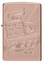 zippo Script Collectible High Polish Rose Gold 48768　限定品_画像5