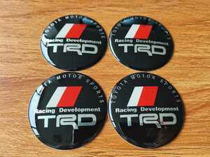 03★新品★トヨタ TRD★用 ホイール キャップシール★約直径65mm★4個セット★ 