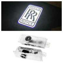 Rolls royce LED HD ロゴ プロジェクター ドア カーテシ ランプ ロールス ロイス ファントム ゴースト レイス カリナン NEWタイプ_画像1