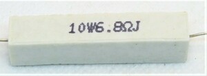 セメント抵抗 10w6.8Ω 2個セット