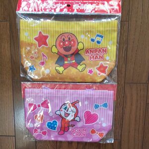 アンパンマン トートバッグ エコバッグ ドキンちゃん 2点 ノベルティ