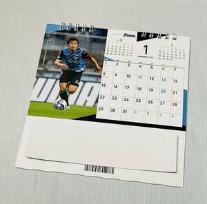 【未使用、非売品】2024年(令和6年) 川崎フロンターレ　サッカー　卓上カレンダー③