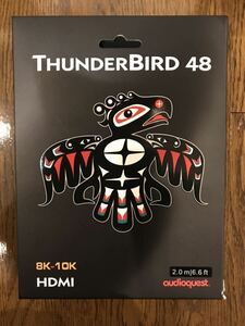 《新品》★　audioquest ThunderBird 48 HDMIケーブル 2.0m オーディオクエスト 元箱付　★