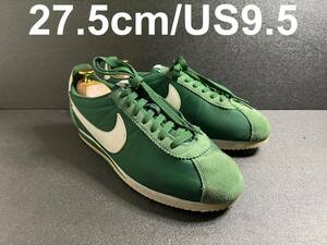 27.5cm/US9.5 NIKE CLASSIC CORTEZ NYLON ナイキ クラシック コルテッツ ナイロン 532487-311 gorge green/white