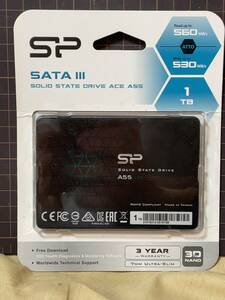 シリコンパワー製SSD 2.5インチ1TB 厚さ7mm 未開封　SP001TBSS3A55S25