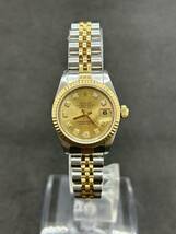 【3】ROLEX　ロレックス　デイトジャスト　69173G　W608949　稼働品　中古品　保管品_画像2