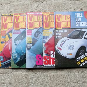 VOLKS WORLD 1998 五冊セット