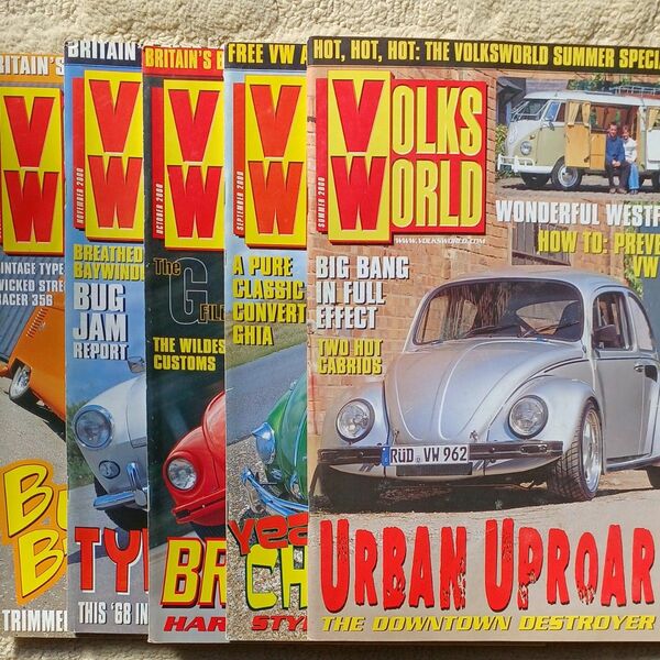 VOLKS WORLD 2000 五冊セット