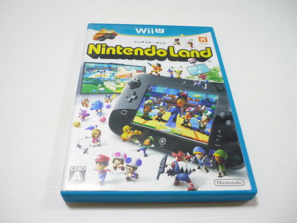 [管00]【送料無料】ゲームソフト WiiU Nintendo Land 任天堂 Nintendo スーパーマリオ ゼルダの伝説