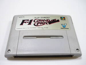 [管00]【送料無料】ゲームソフト SFC F-1 GRAND PRIX (ACG) (箱説なし) スーパーファミコン 任天堂