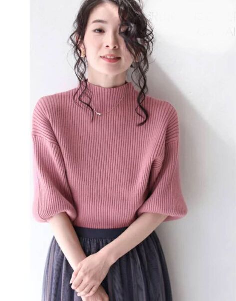 cawaii ニット セーター レディース ポワン袖 可愛い 冬物 暖かい