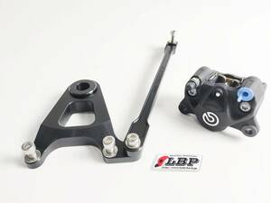 Yamaha XJR1200 1300 1994y'-1999y' Brembo new ブレンボ Φ34 黒色 キャリパー & キャリパーサポート LBP ( Ladybird Parts )製