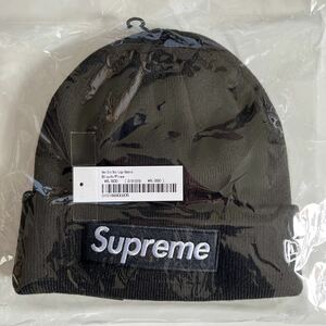 黒 23F/W Supreme New Era Box Logo Beanie ビーニー ニット帽 ブラック Black シュプリーム ボックスロゴ