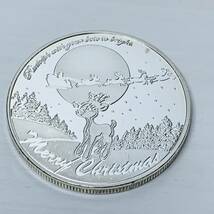 GU35-2欧米記念メダル クリスマス 白雪姫鹿 プレゼント 幸運コイン 美品 外国硬貨 海外古銭 コレクションコイン 貨幣 重さ約29g_画像4