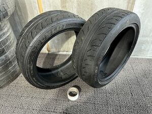 205/45R17 84W 2本 ダンロップ DUNLOP DIREZZA Z3【中古/埼玉より発送】