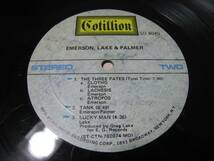 【LP】 EMERSON, LAKE & PALMER / EMERSON, LAKE & PALMER US盤 SD9040 エマーソン、レイク＆パーマー_画像8