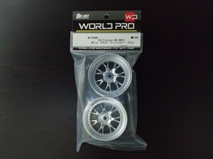 [WW-0806MS] WORLDPRO SSR Professor MS3 WHEEL オフセット6（深リム）　マットシルバー (2pcs) RC ラジコン RC-ART ホイール