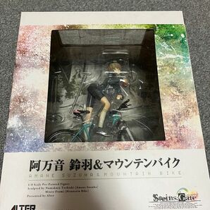 Steins；Gate[シュタインズ・ゲート］ 阿万音 鈴羽 ＆ マウンテンバイク （1/8スケール フィギュア） [アルター］