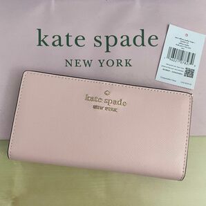 【セール】ケイトスペードKate Spade NY 新品Staci Large Slim Bifold Wallet スリム長財布
