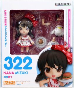 S♪未使用品♪フィギュア ねんどろいど 『322 水樹奈々』 KING RECORDS/キングレコード グッドスマイルカンパニー 声優 ※未開封品