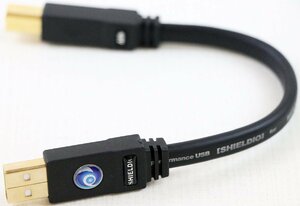 P♪ジャンク品♪オーディオ用USB ケーブル 『【SHIELDIO】 for HiVi』 AIM電子 長さ：0.2m 「HiVi」2013年1月号 付録 ※動作未確認