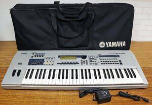 LL◇ジャンク品◇キーボード/シンセサイザー MO6 ヤマハ/YAMAHA 鍵盤数61 MUSIC PRODUKTION SYNTHESIZER ケース・アダプターつき