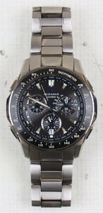 P★ジャンク品★腕時計 『OCEANUS/オシアナス OCW-M800』 CASIO/カシオ 説明書番号:5008 現状腕回り:約18.5cm 本体のみ ※動作せず