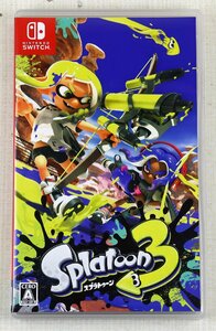 P★中古品★ゲームソフト Switch 『Splatoon/スプラトゥーン 3』 Nintendo/任天堂 LA-H-AV5JA-JPN 発売:2022年9月