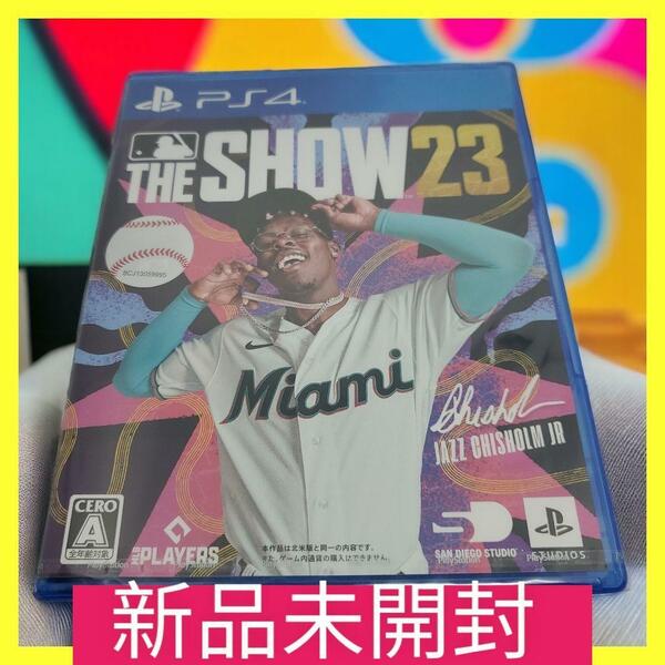 【新品未開封・PS4】MLB The Show 23 英語版