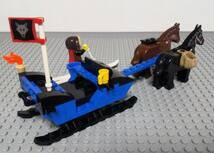 レゴ LEGO ウルフ盗賊団の馬そり 馬ソリ 馬車 犬 旗 スキー ミニフィグ ディズニー アナとクリストフのアドベンチャーの馬橇_画像4